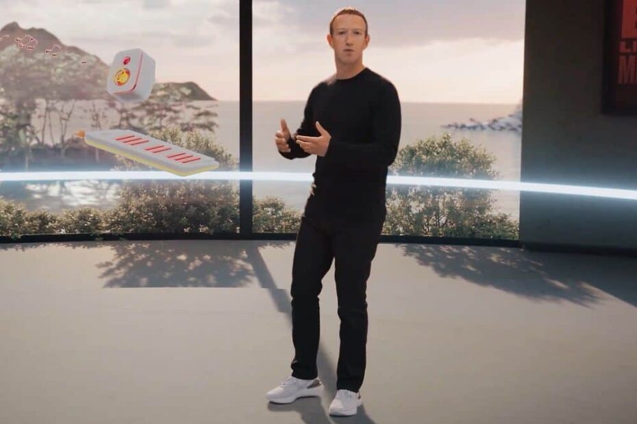 Facebook CEO Mark Zuckerberg announces Metaverse. (Image: Facebook)