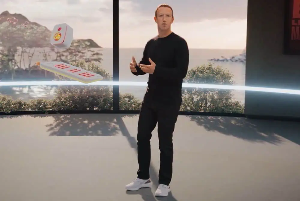 Facebook CEO Mark Zuckerberg announces Metaverse. (Image: Facebook)