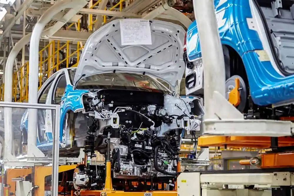 Just-in-Time Automotive Production Line