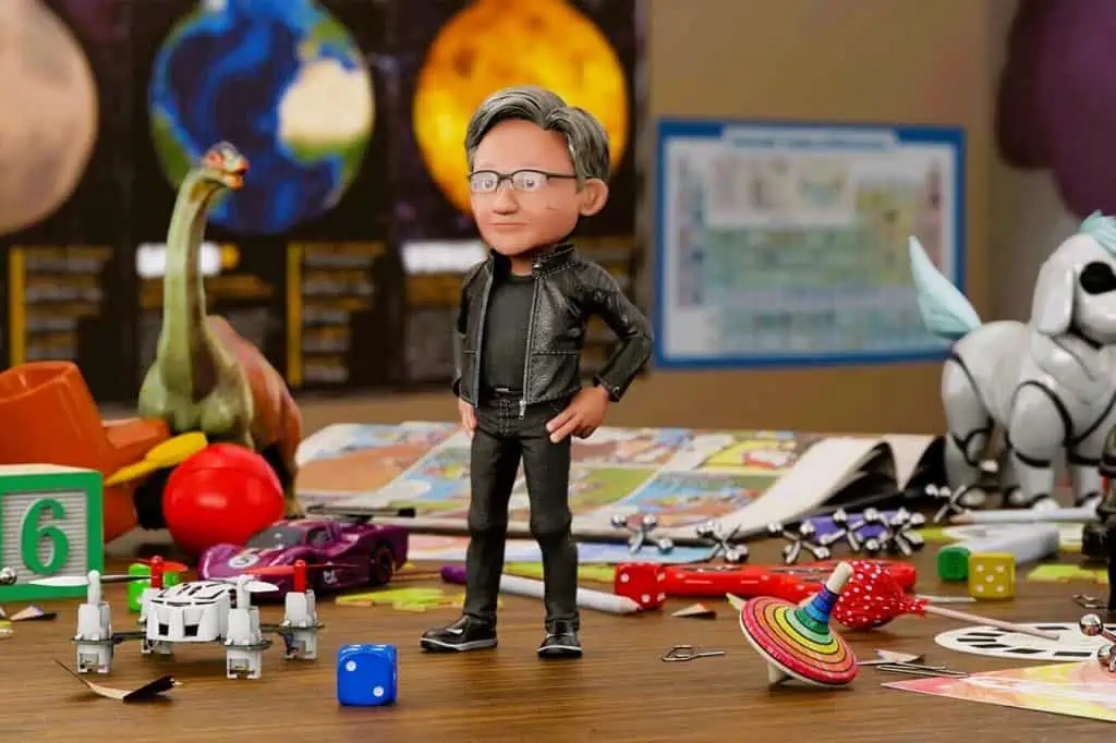 Jensen Huang in Omniverse