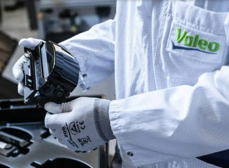 Valeo Lidar's production