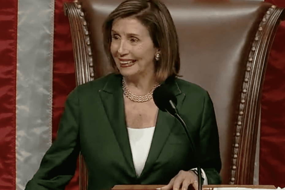 U.S. Speaker of the House Nancy Pelosi