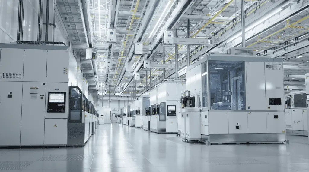 semiconductor fab factory floor