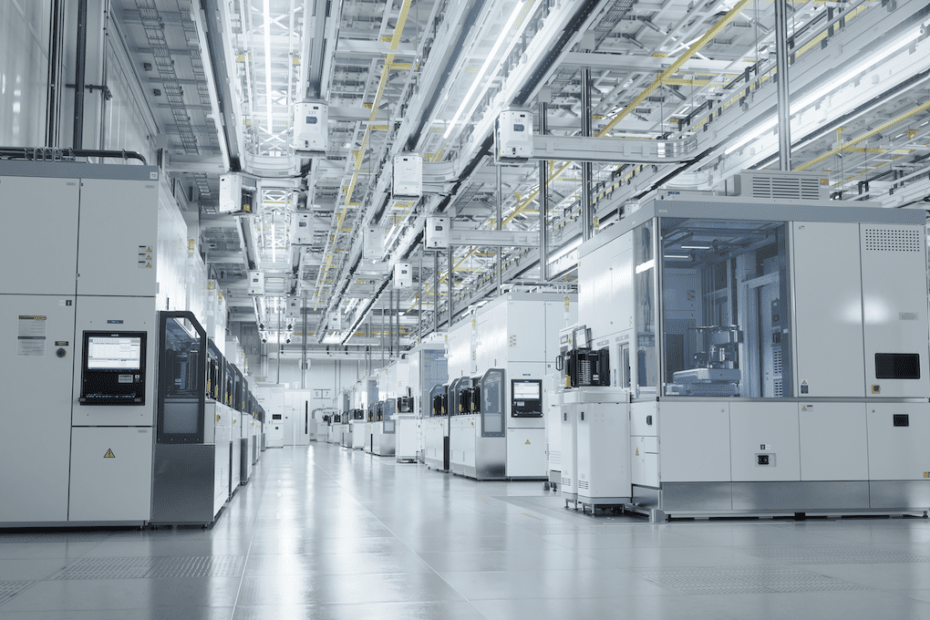 semiconductor fab factory floor
