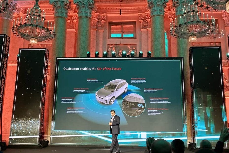Nakul Duggal on stage at The Autonomous