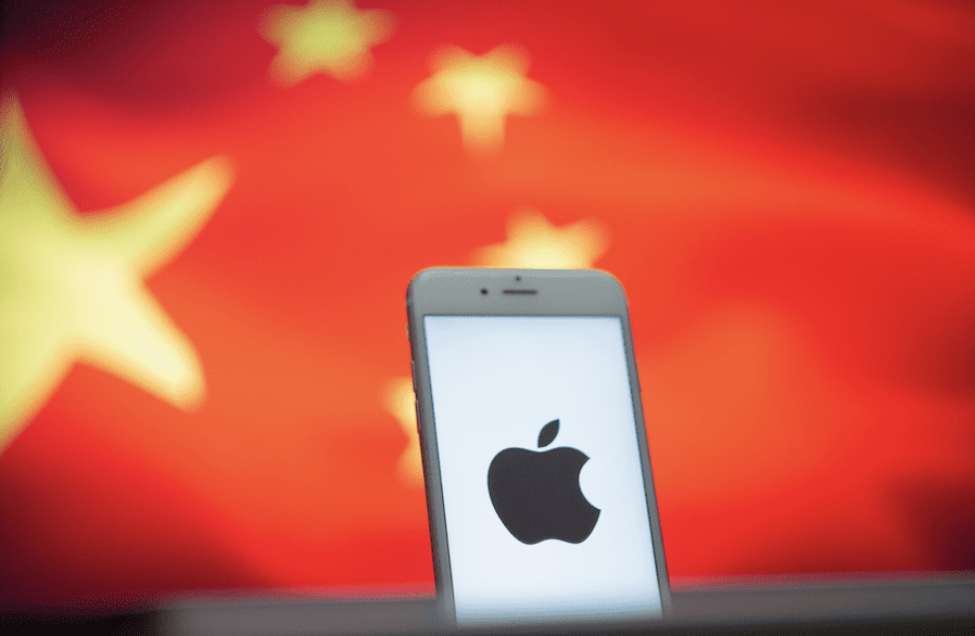 Apple iPhone made in China