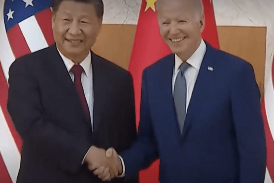 Xi Jinping meets Joe Biden