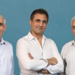 Eliyan co-founders | TechSplicit Eliyan founders (from left): Syrus Ziai, Ramin Farjadrad, Patrick Soheili