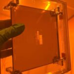Omnitron_lidar_orange | TechSplicit Omnitron Sensors’ test structure for process verification of its step-scanning MEMS actuator