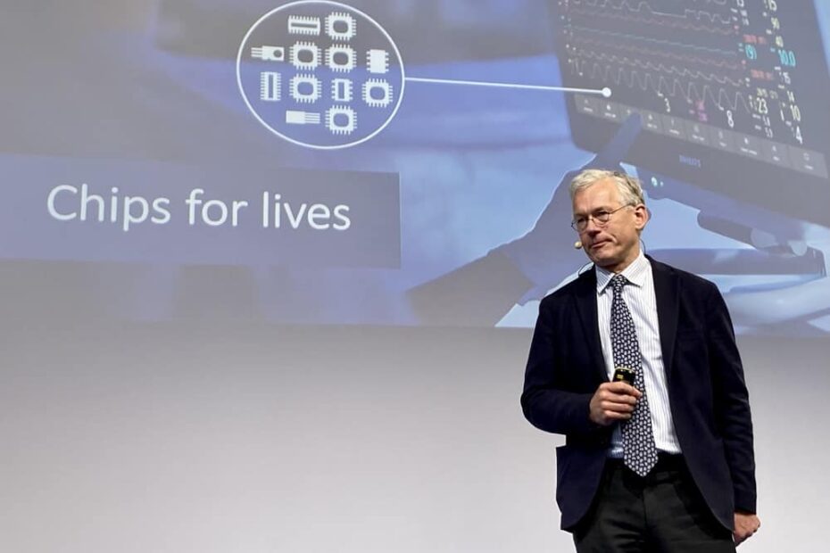 Chips for lives, a keynote speech by Frans Van Houten, a former CEO of Philips