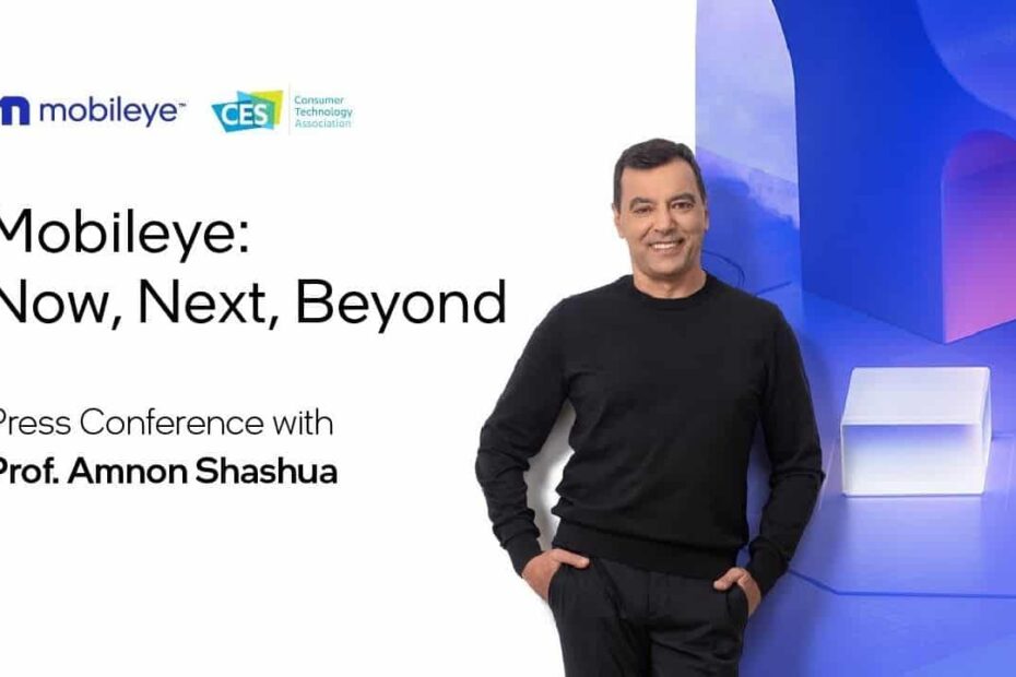 Amnon Shashua CES 2023 keynote