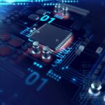 3dRenderingFuturisticBlueCircuitBoardBackgroundIllustration | TechSplicit Silicon Chip Design and Verification