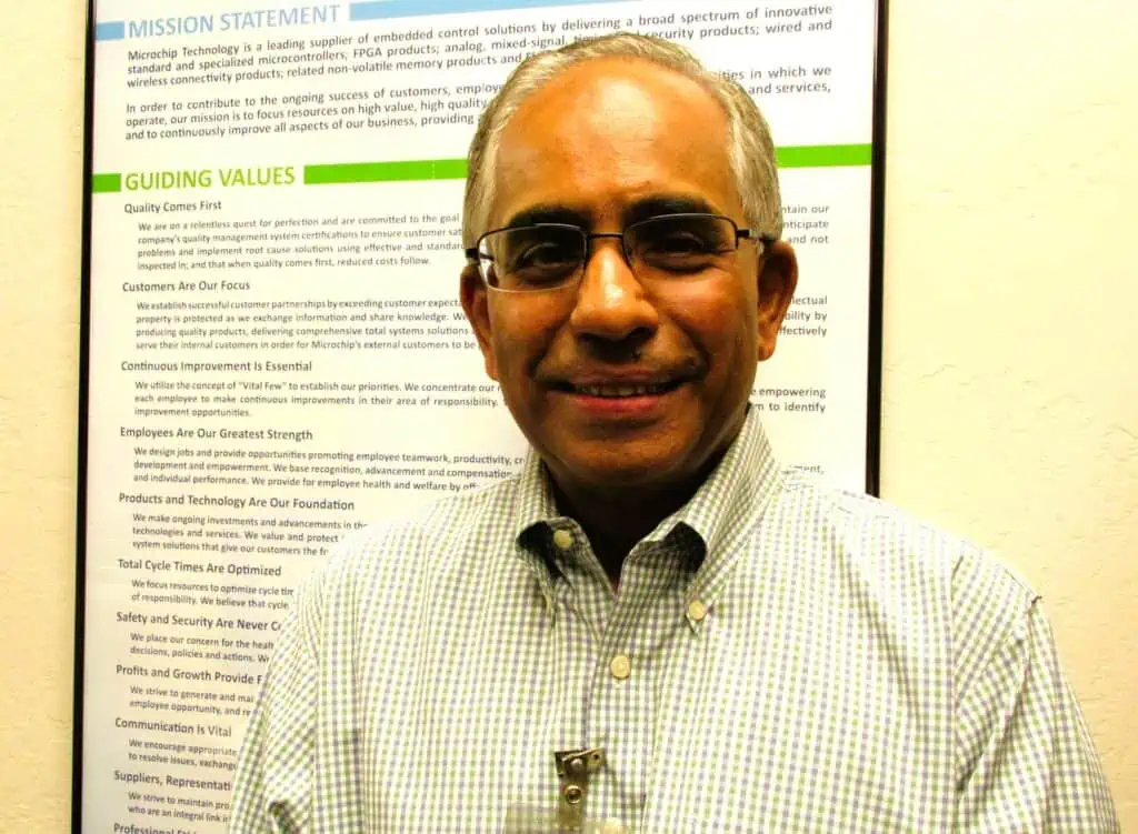 Microchip CEO Ganesh Moorthy
