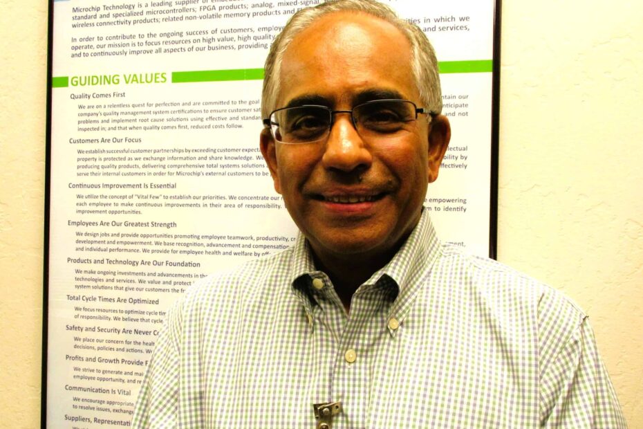 Microchip CEO Ganesh Moorthy