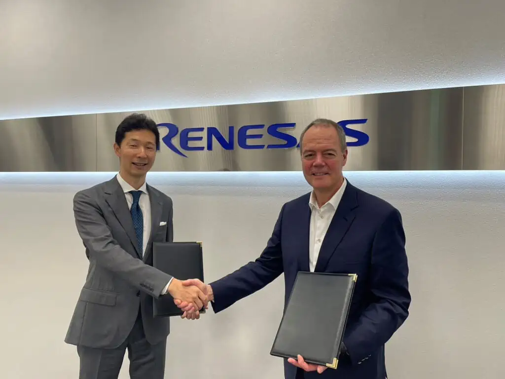 Renesas and Wolfspeed sign a SiC wafer supply agreement.