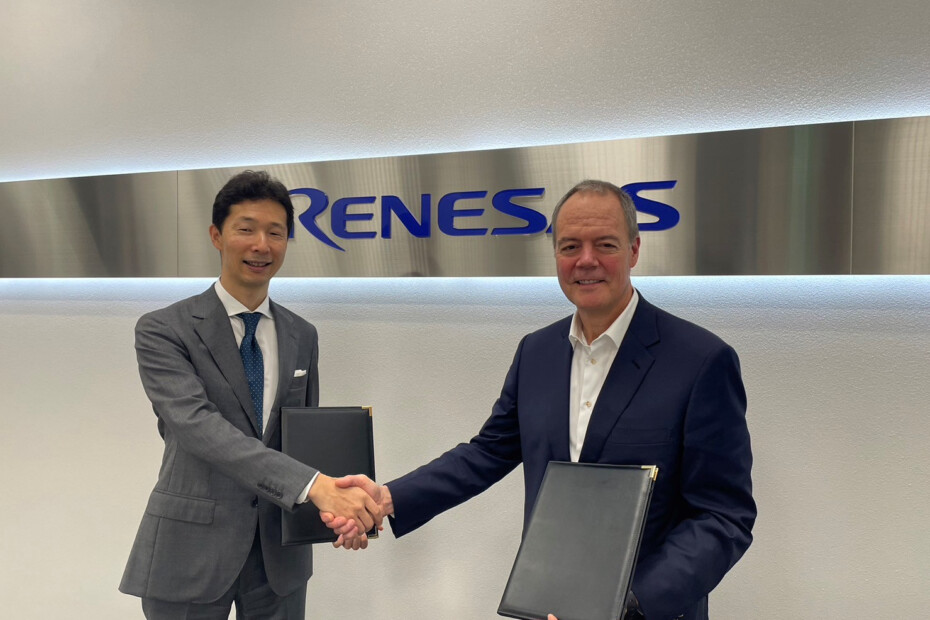 Renesas and Wolfspeed sign a SiC wafer supply agreement.