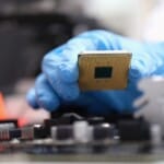 semiconductor in hand | TechSplicit Moving AI-Driven Data Between Tools and Fabs