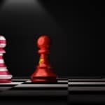 US China chess in dark background | TechSplicit Untangling China, Decoding the West’s Response
