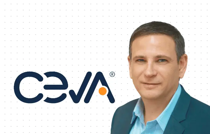 amir with new logo | TechSplicit Amir Panush Writes Ceva's Next Growth Chapter