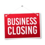 Business closing hanging sign | TechSplicit