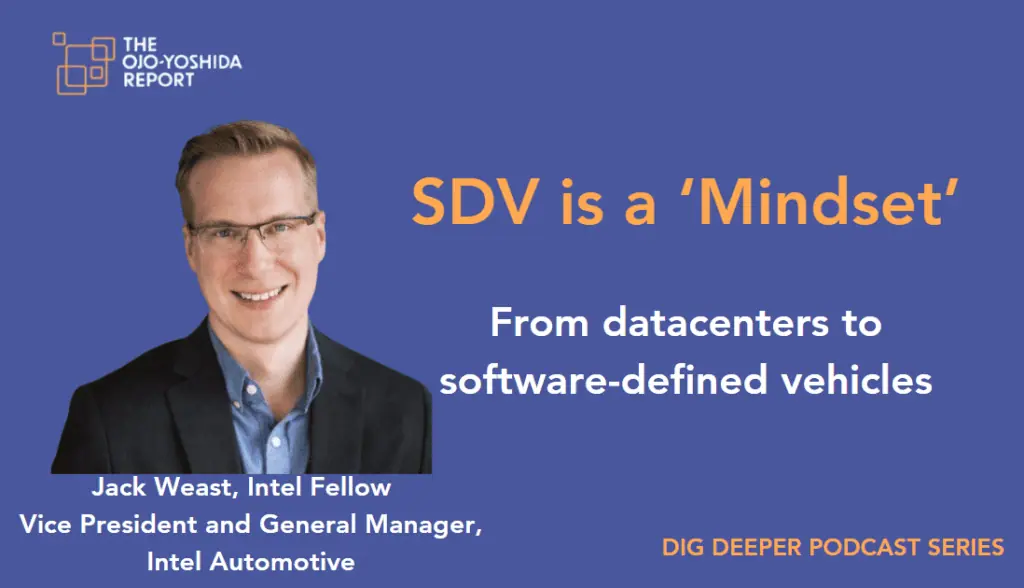 Intel Auto: SDV Is a Mindset