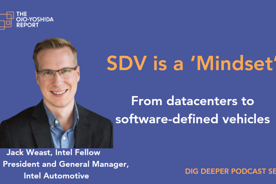 Intel Auto: SDV Is a Mindset