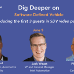 SDV nu first three guests | TechSplicit Dig Deeper on Software-Defined Vehicles Podcast Series