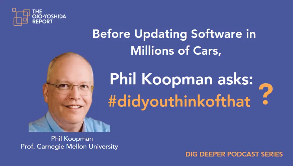 Phil Koopman: Two Sides of the SDV Coin