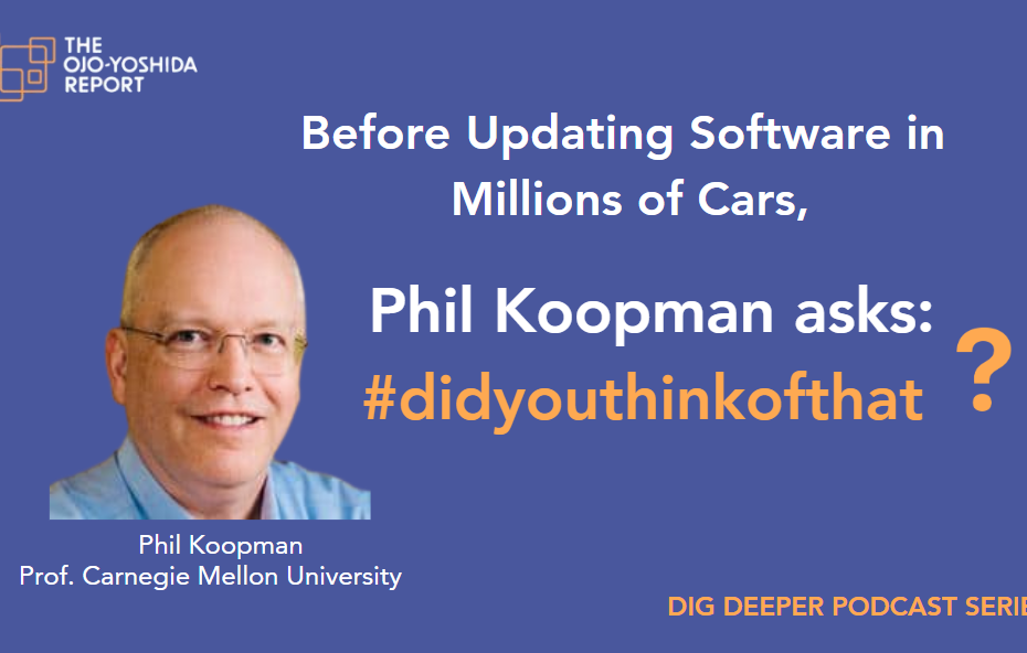 Phil Koopman: Two Sides of the SDV Coin