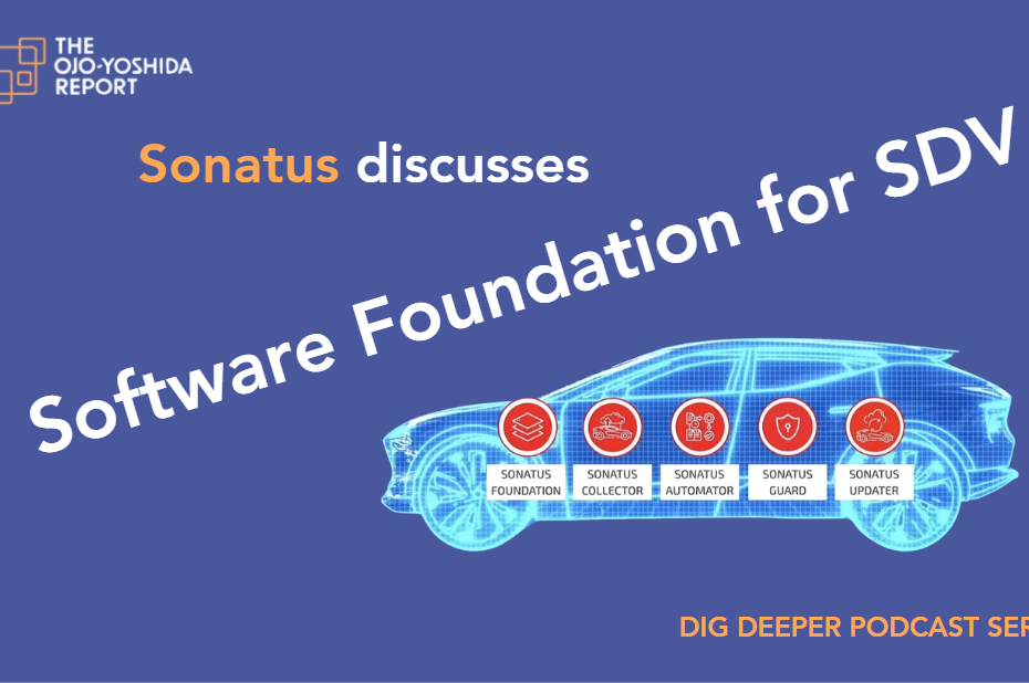 Sonatus discusses Software Foundation of SDV