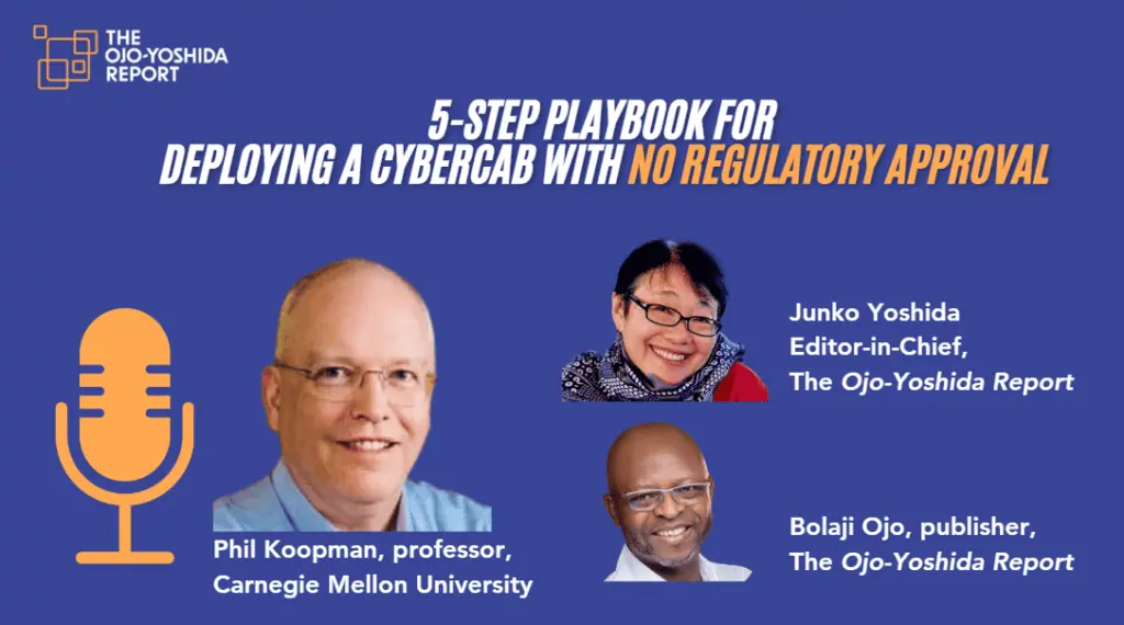 5 easy steps | TechSplicit The 'Wild West' of Cybercabs in Five Easy Steps