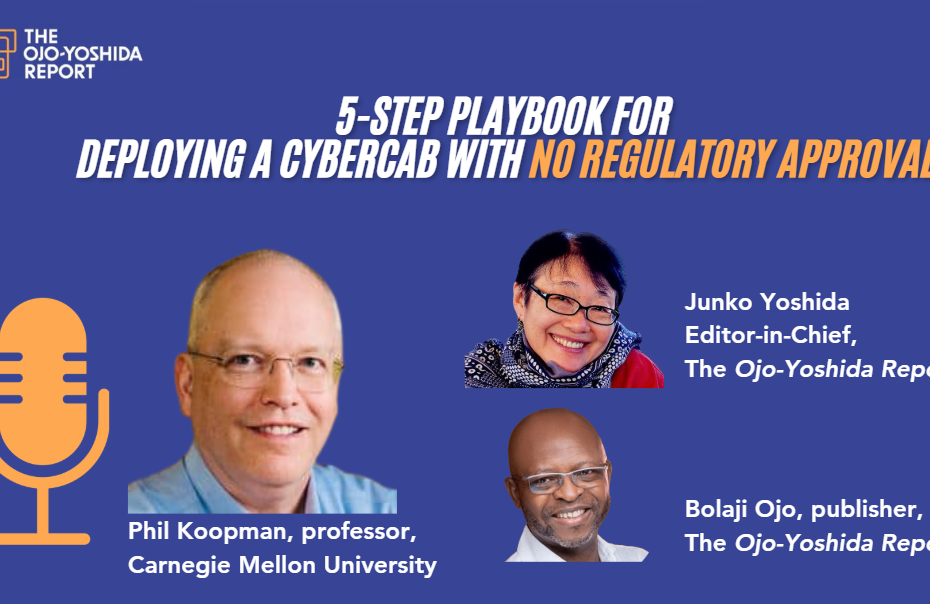 The 'Wild West' of Cybercabs in Five Easy Steps