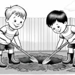 Two-boys-digging-hole | TechSplicit AI Past, Present, and Future (Part 3)