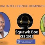 Squawk Box CES. Source: Ojo-Yoshida Report | TechSplicit This CES is (Almost) All About AI