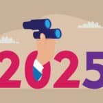HandWithBinocularsOnYearInTheNew2025Year | TechSplicit Chipmakers Face Baffling Geopolitical Changes
