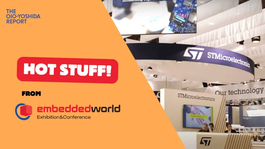 Hot Stuff ST - YT Thumbnail 1 | TechSplicit Hot Stuff from EW 2025: STM32U3 MCU for Ultra-low Power Devices