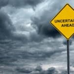 RoadWarningSignWithTextUncertainAheadInFrontOf | TechSplicit