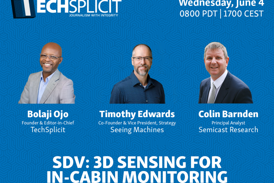 Webcast: 3D-Sensing for In-Cabin Monitoring